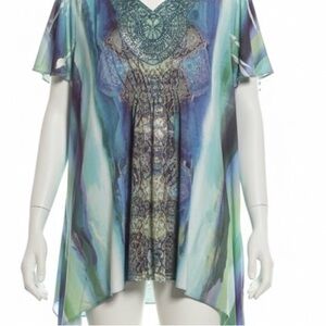 BOHO CHIC WORLD UNITY BLOUSE SIZE 2X NEW W/O TAGS